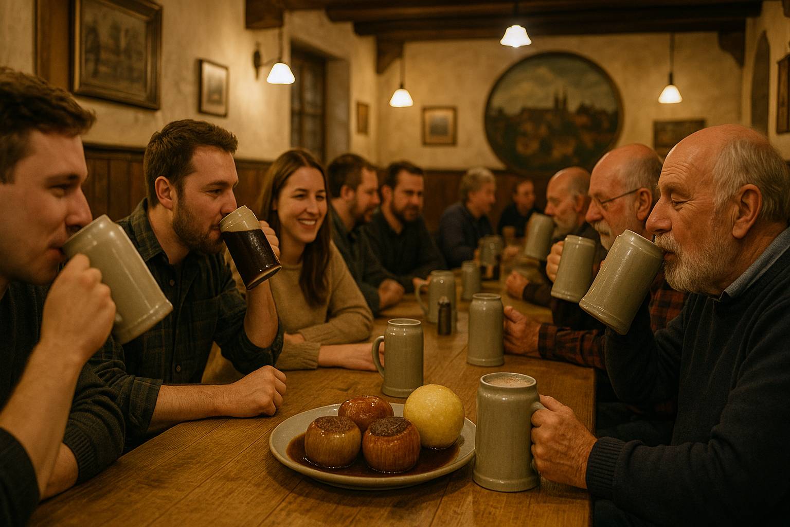 Traditionelle Brauereigaststätte in Bamberg