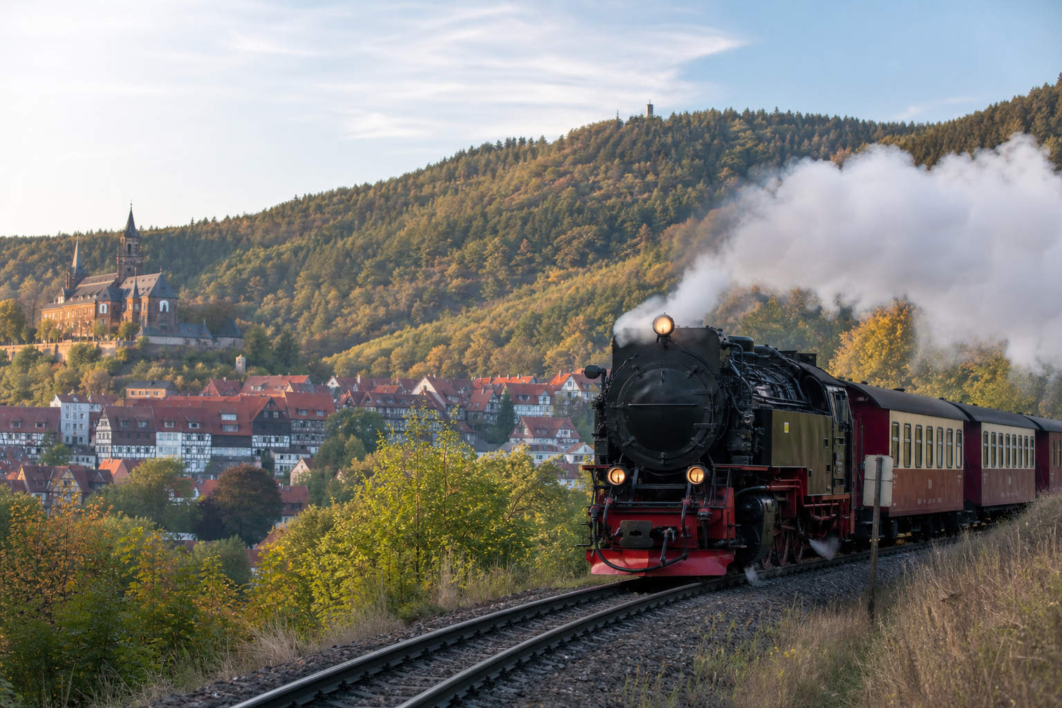 Kurzurlaub im Harz: Wernigerode, Brockenbahn und entspannte Wandertage planen