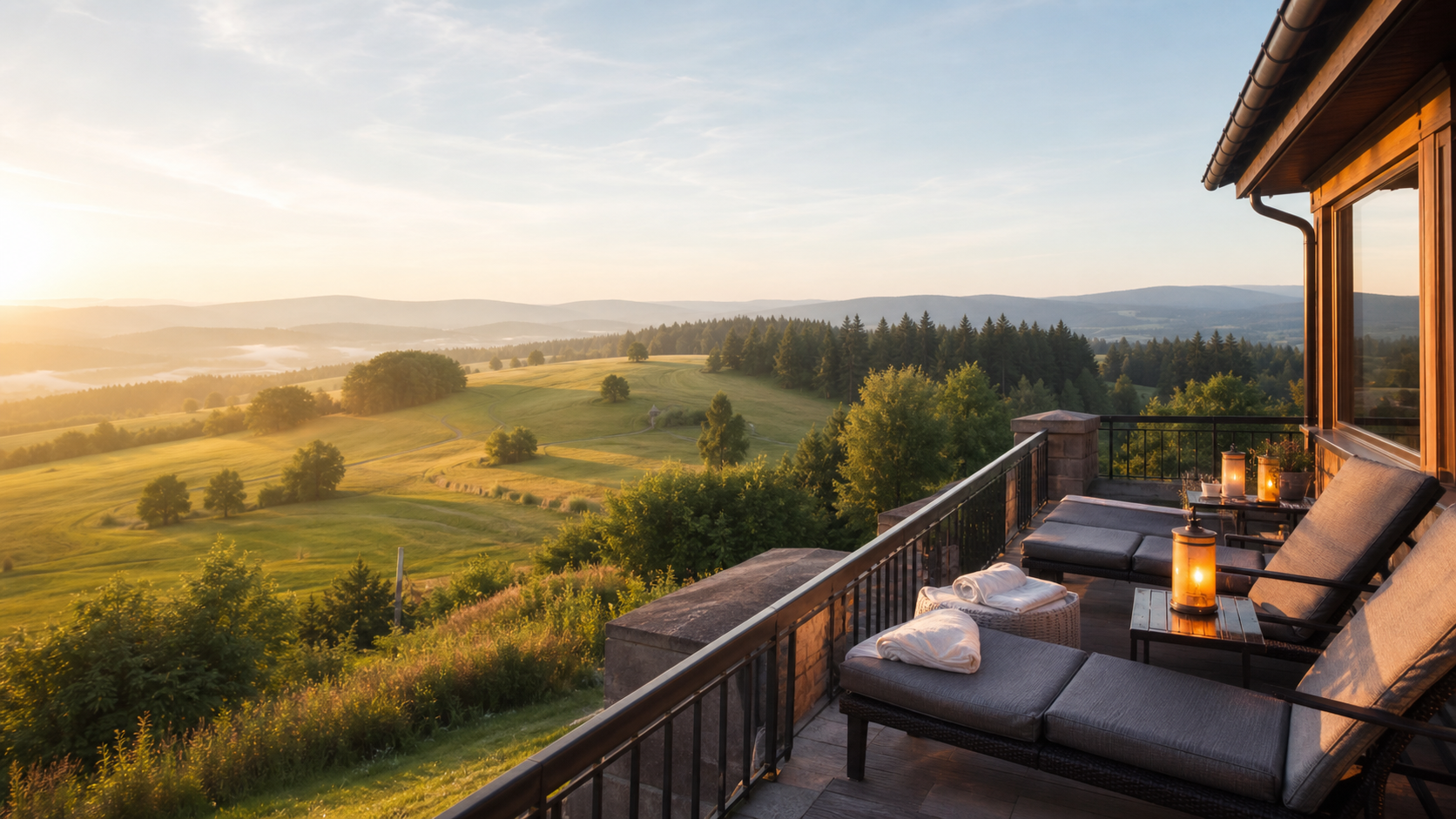 Wellness-Kurzurlaub in der Rhön: Thermen, Hochrhön und ruhige Hotels planen