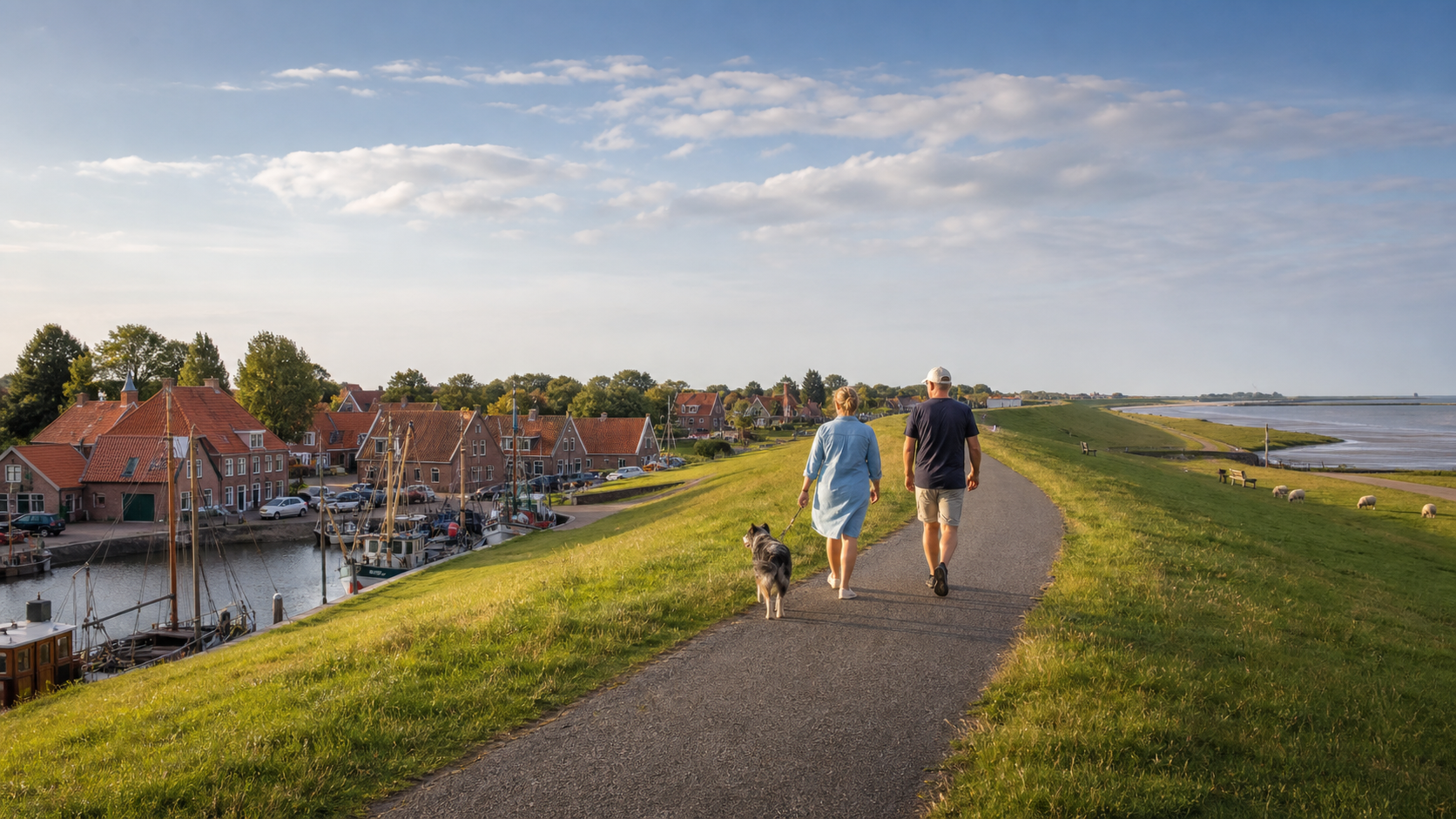 Urlaub mit Hund in Ostfriesland: Greetsiel, Deiche und Watt entspannt planen