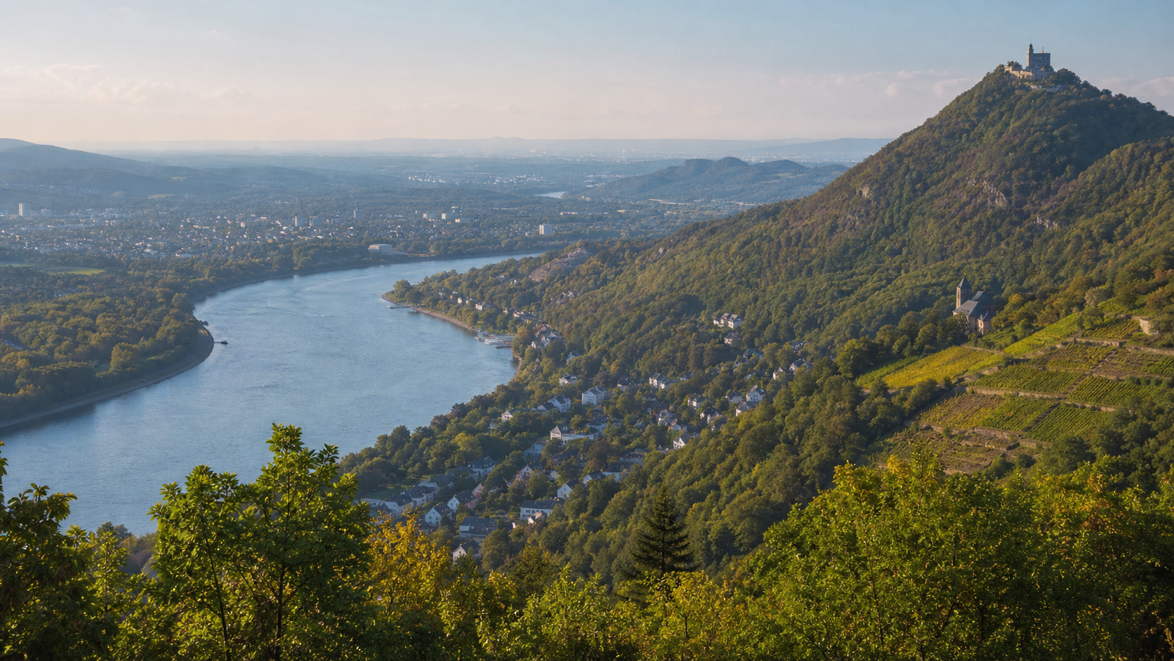 Wochenendtrip ins Siebengebirge: Drachenfels, Rheinblick und entspannte Wandertage planen