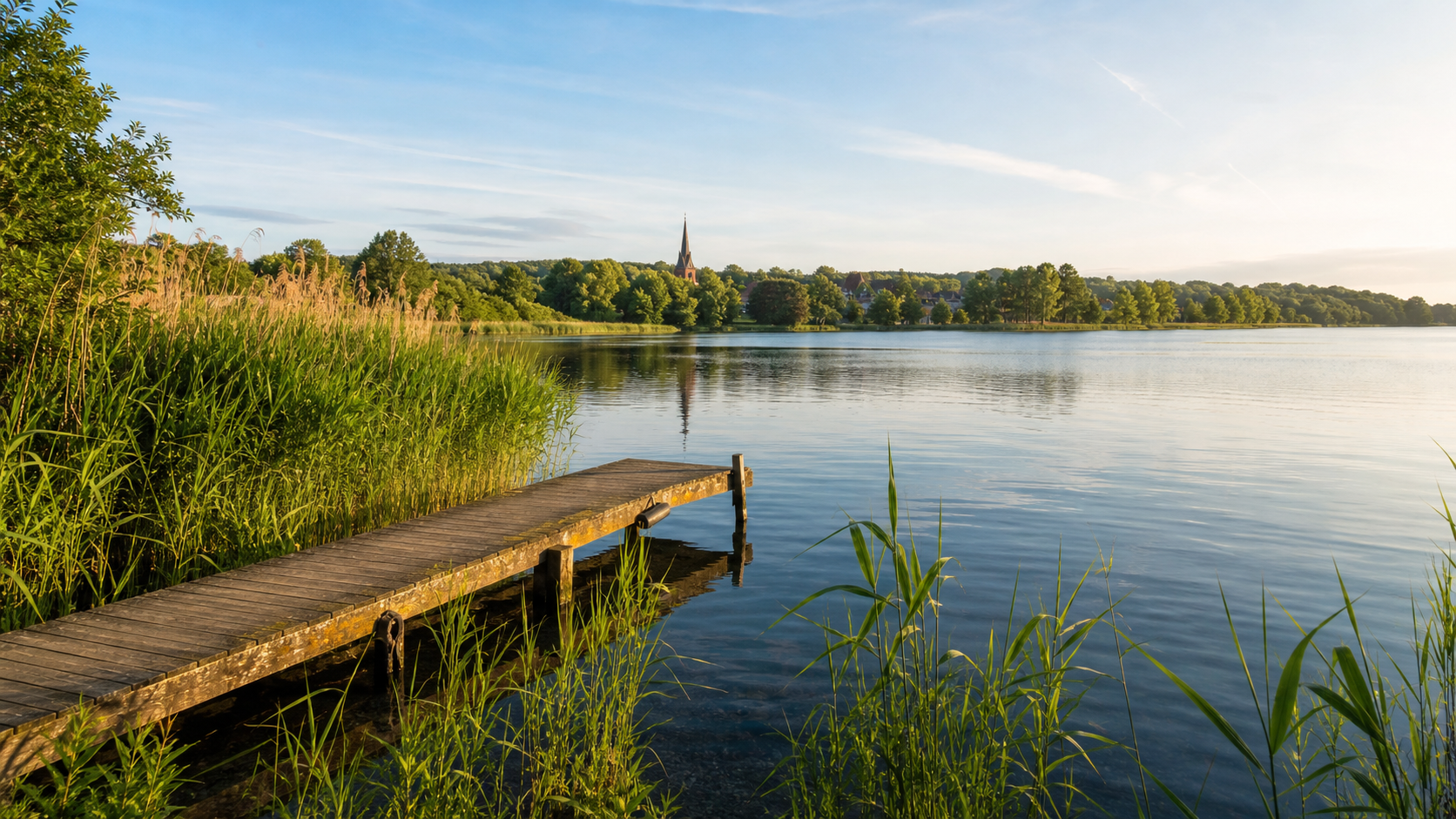Ferienwohnung am Schaalsee: Zarrentin, Biosphäre und ruhige Badestellen planen