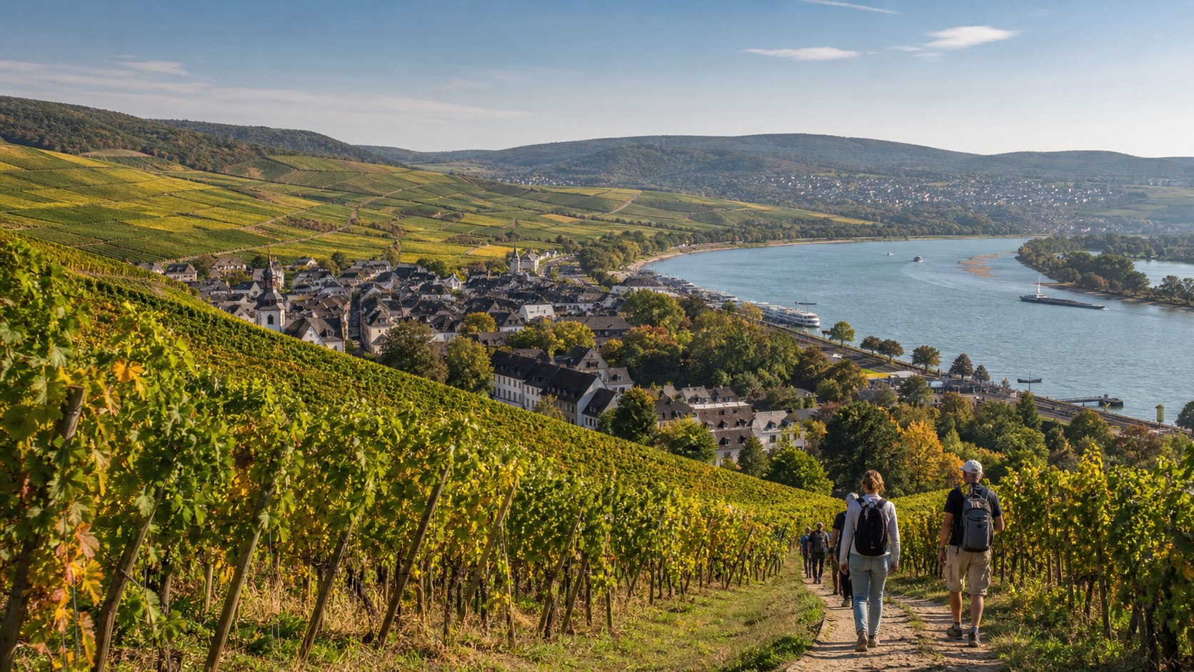 Wochenendtrip in den Rheingau: Weinberge, Rheinorte und entspannte Planung