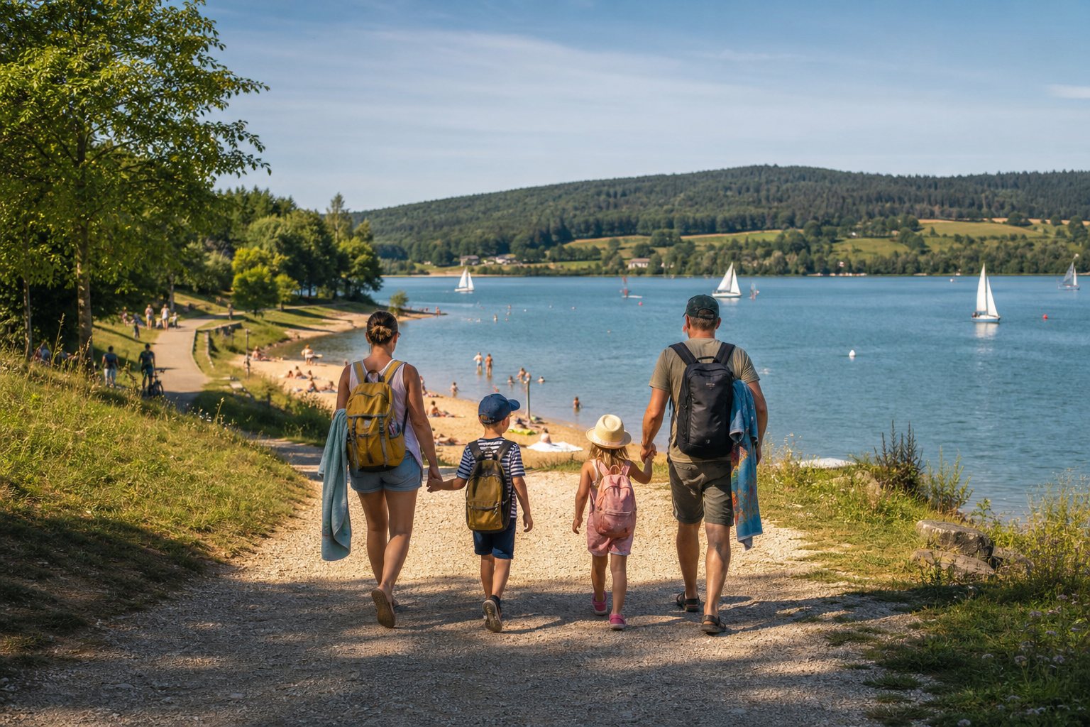 Familienwochenende im Fränkischen Seenland: Brombachsee, Altmühlsee und entspannte Planung