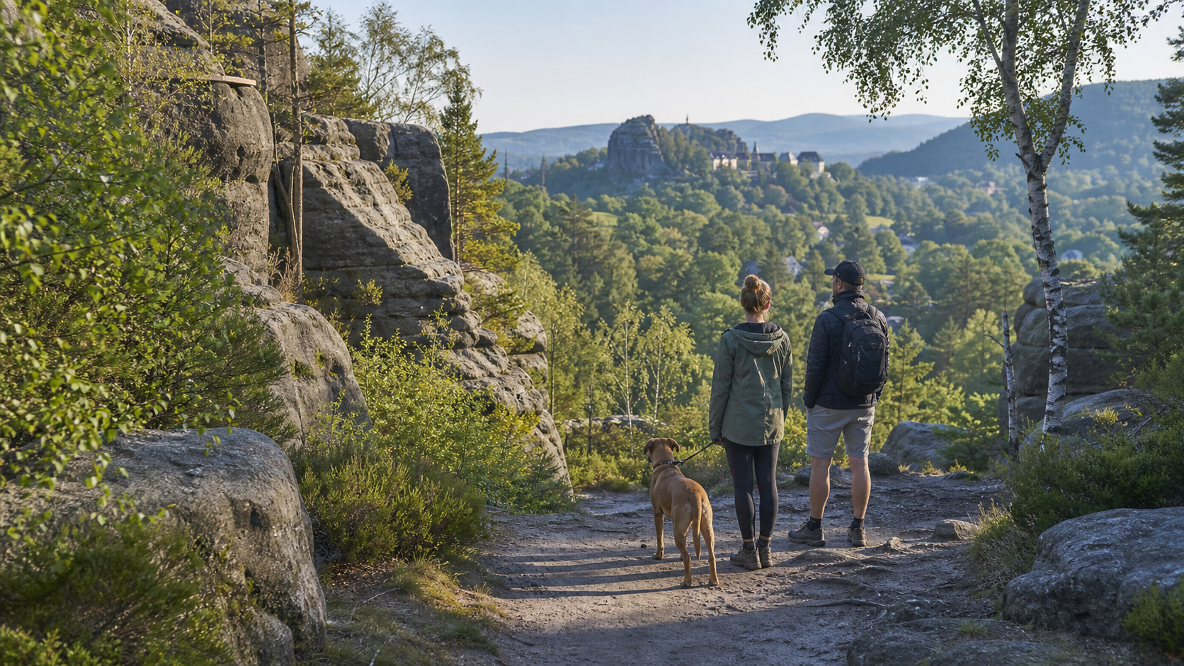 Urlaub mit Hund im Zittauer Gebirge: Oybin, Jonsdorf und entspannte Waldwege planen