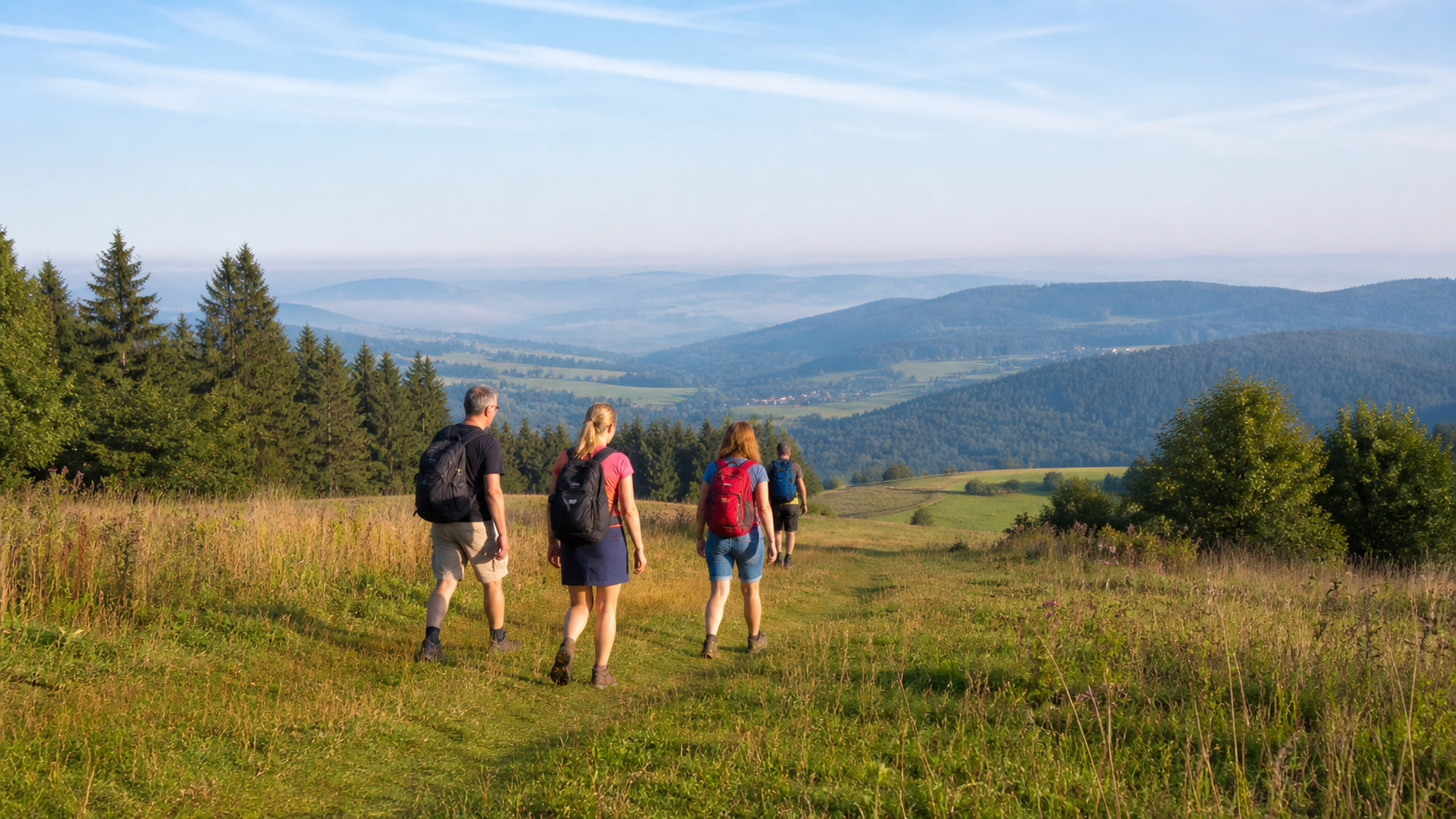 Kurzurlaub im Vogelsberg: Hoherodskopf, Vulkanradweg und Fachwerkorte entspannt planen