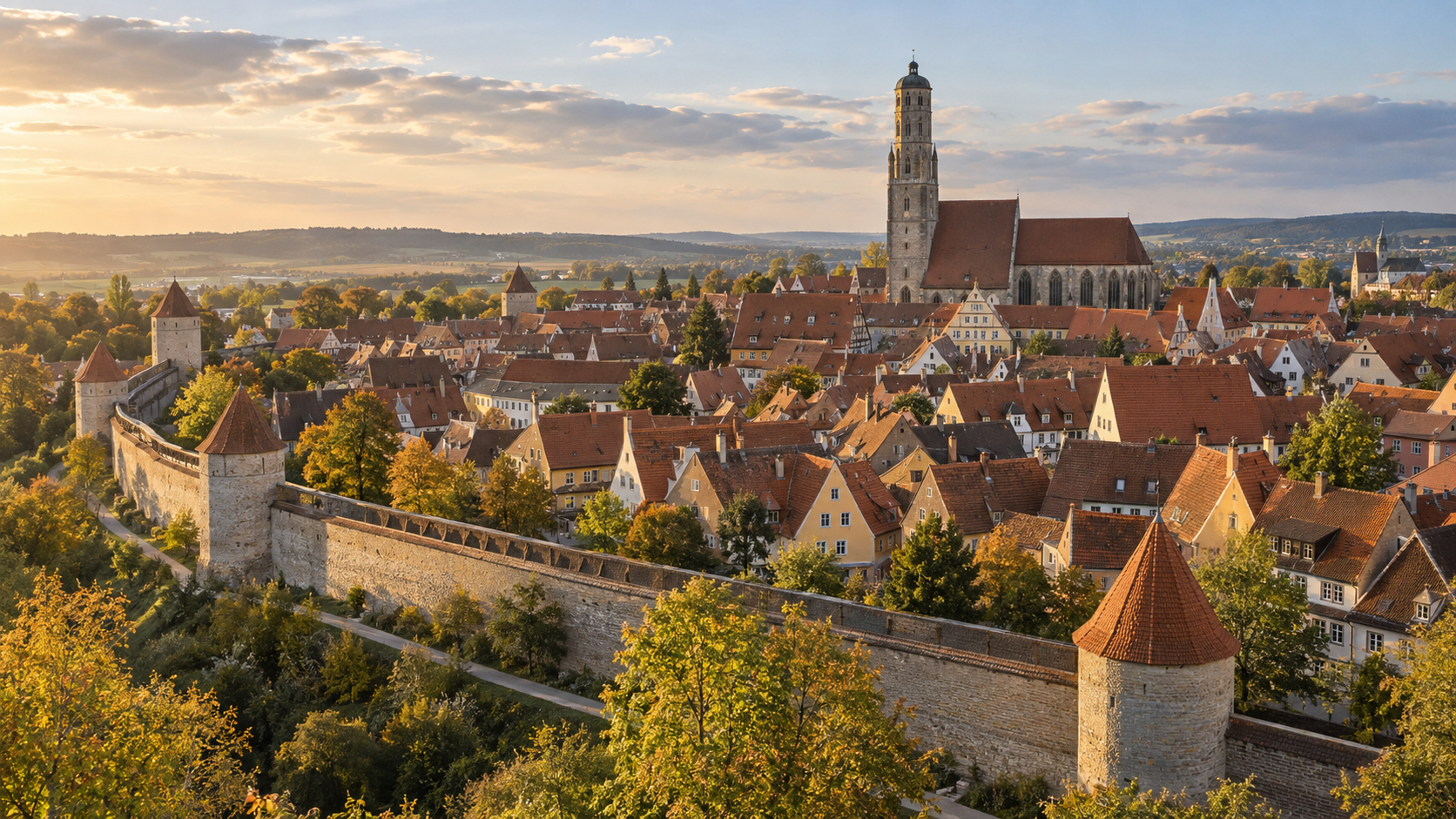 Hotel-Wochenende in Nördlingen: Stadtmauer, Rieskrater und Altstadt entspannt planen
