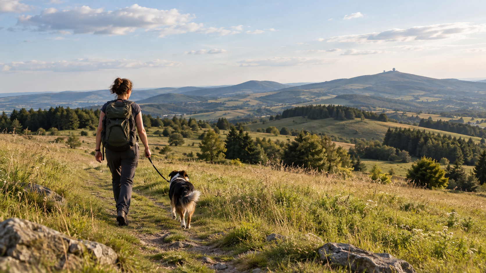Urlaub mit Hund in der Rhön: Wasserkuppe, Moore und entspannte Wanderwege planen
