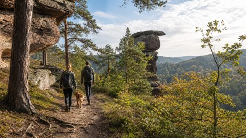 Urlaub mit Hund im Pfälzerwald: Wochenendplan, Wanderwege und hundefreundliche Unterkünfte