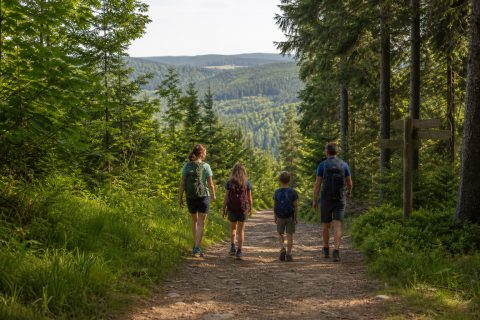 Familienwochenende im Thüringer Wald: Oberhof, Rennsteig und Drachenschlucht