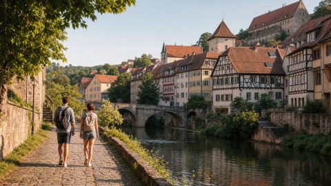 Wochenendtrip ins Hohenloher Land: Schwäbisch Hall, Kocher-Jagst-Radweg und Burgen planen