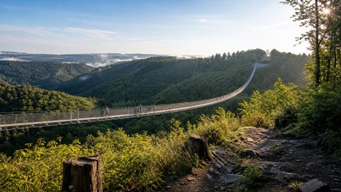 Wochenendtrip zur Geierlay im Hunsrück: Hängebrücke, Traumschleifen und ruhige Orte planen
