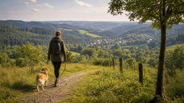 Urlaub mit Hund im Westerwald: Wiedtal, Hachenburg und ruhige Waldquartiere planen