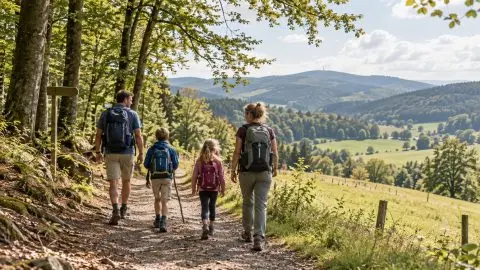Familienwochenende im Taunus: Hessenpark, Opel-Zoo und leichte Waldwege planen